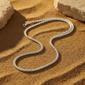 Necklace with desert background