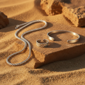 Solen Set – Chain, Cuff & Terra Ring